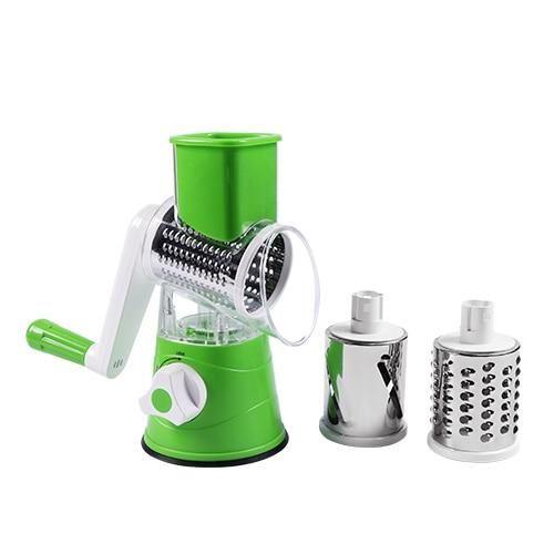 Table Top Drum Grater 3 Stainless Steel Blades Use Easy Detachable Shredder - hashtagPoint