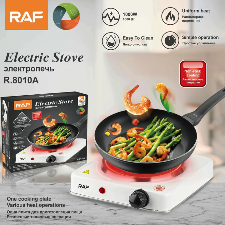 RAF Electric Stove Single Hot Plate - R8010A - hashtagPoint